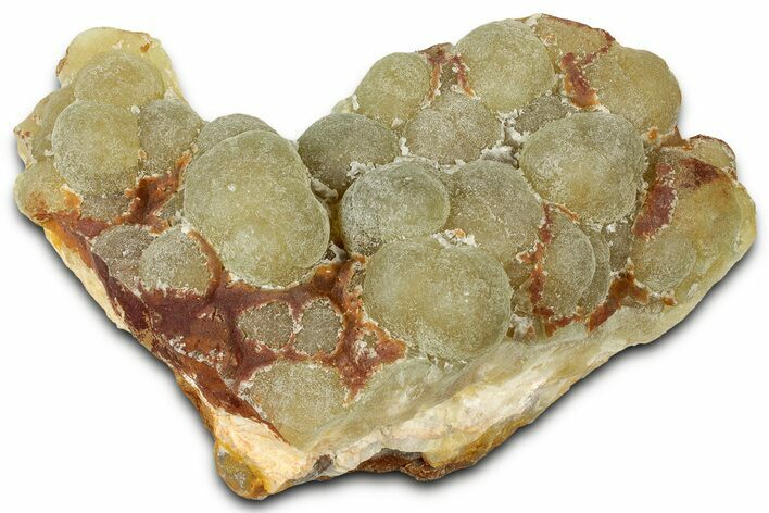 Botryoidal Yellow-Green Fluorite Formation - Fluorescent! #326512